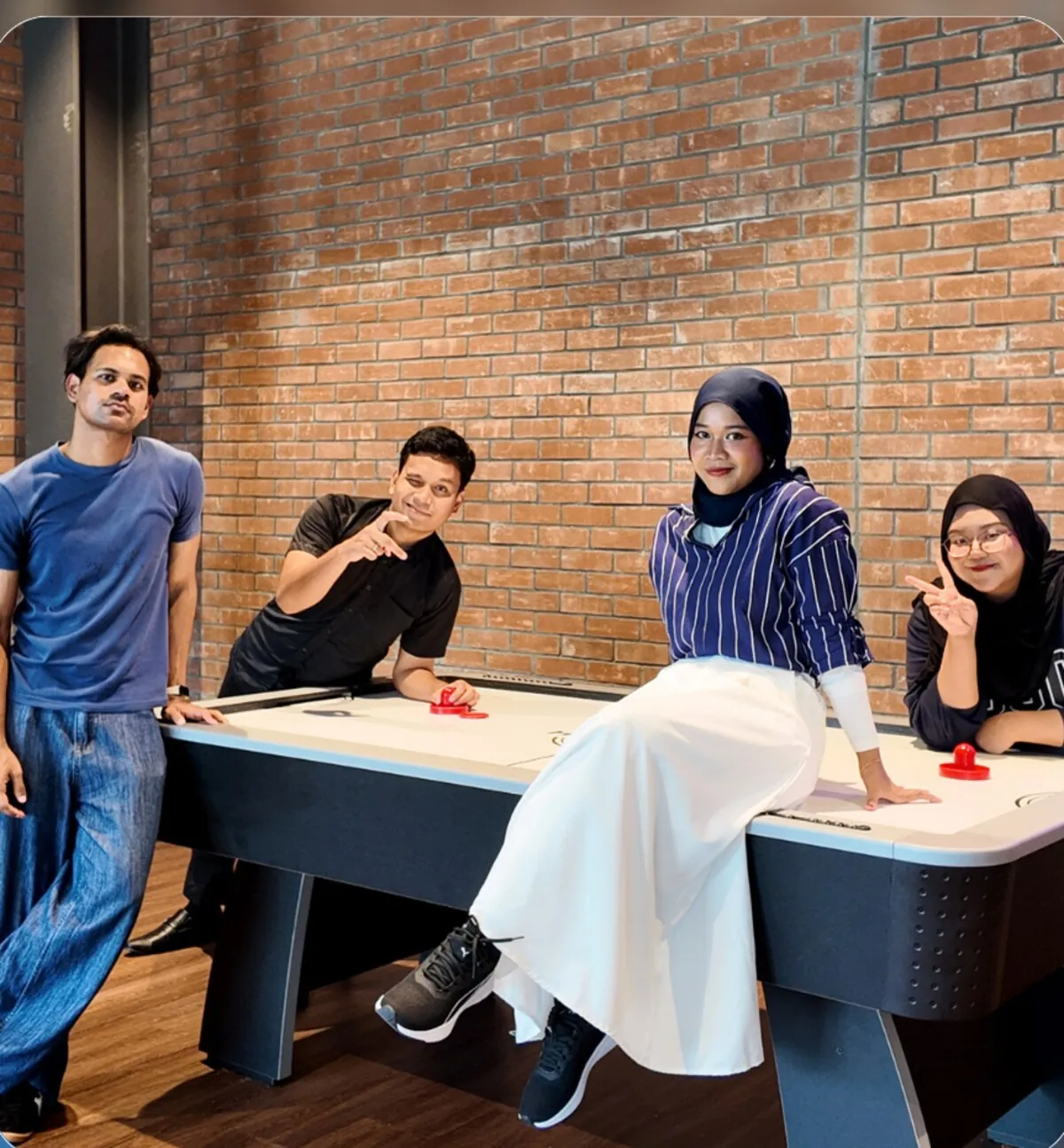 BRG Marketing content creators on set